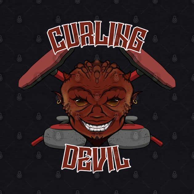 Curling Devil by RampArt